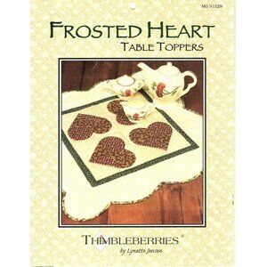 Thimbleberries Frosted Heart Table Toppers Lynette Jensen Pattern Booklet